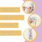 6-Set Flower Cross Stitch Bookmark Kit – Beginner-Friendly DIY Stamped Embroidery Kit with Felt Backing, Thread & Instructions for Adults
